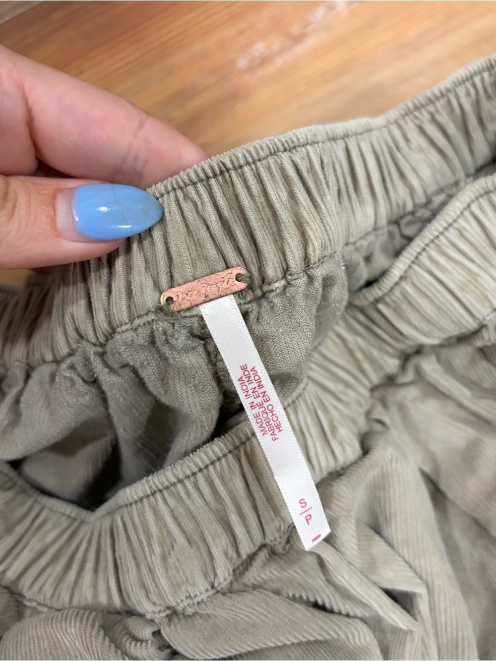 Free People To the Sky Parachute Cord Trousers - Picture 4 of 6